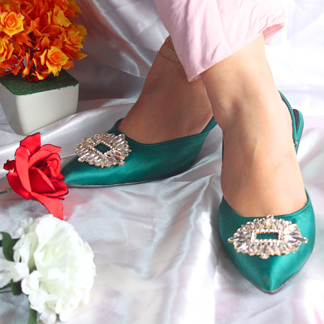 On Your Feets Heels-Christina Slingback Heeled