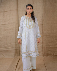 Ayla Studio Stitched Luxury Collection'2025-Assp-108 Dobby Spring 2Pcs
