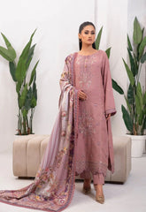Dilkash By Inara Stitched 3 Piece Winter Suit-AERIS DR-06