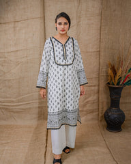 Ayla Studio Stitched Luxury Collection'2025-Assp-107 Dobby Spring 2Pcs