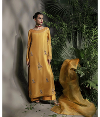 Luna By Mariam Malik Stitched 2 Piece Luxe Silk Pret Collection'2025-LUNA- Luxury Pret'24  - 1