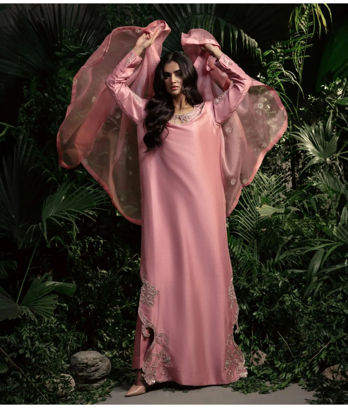 Luna By Mariam Malik Stitched 2 Piece Luxe Silk Pret Collection'2025-LUNA- Luxury Pret'24  - 12