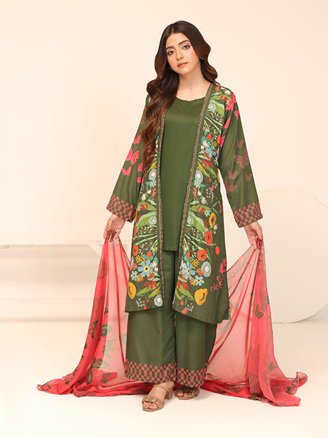 Floret By Nazmina Premium Swiss Lawn Collection'2025-Sapphire Whisper (LD-16)
