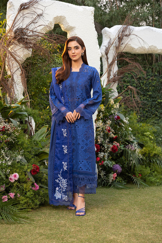 Sobia Nazir Unstitched 3 Piece Luxury Lawn Collection-D-01-B