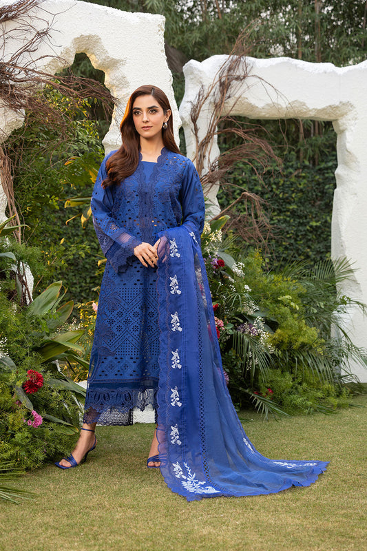 Sobia Nazir Unstitched 3 Piece Luxury Lawn Collection-D-01-B