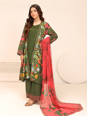 Floret By Nazmina Premium Swiss Lawn Collection'2025-Sapphire Whisper (LD-16)
