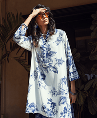 Sugar N Spice By Kaanthaa Stitched 2 Piece Summer Suit-Future Dusk Stitched (2-Piece)