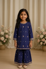Abeera Exclusive Stitched Festive Kids Suit-KC-02