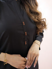 TNG Haniya Co-Ord Set (Black/Collar) Collection'2024