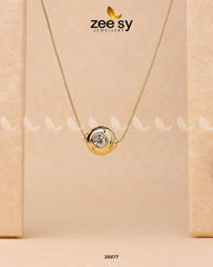 Spaceship Chain Gold - Zeesy Jewellery
