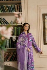 Dew Drop By Feathers Unstitched 3 Piece Lawn Collection-NORQ-FT455