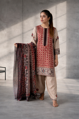 Serena by Madiha Gohar Unstitched Summer Suit-Nura