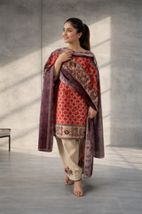 Serena by Madiha Gohar Unstitched Summer Suit-Nura
