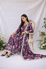 Noor E Mahal by Madiha Gohar Stitched Summer Suit-Noor e Gulzar | Premium Swiss Dress