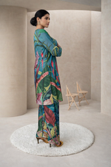 MG Casuals by Madiha Gohar Stitched Summer Collection'2026-Botanical Bloom - 2pc Printed Coord set
