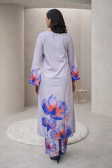 MG Casuals by Madiha Gohar Stitched Summer Collection'2026-Indigo - 2pc Printed Coord Set