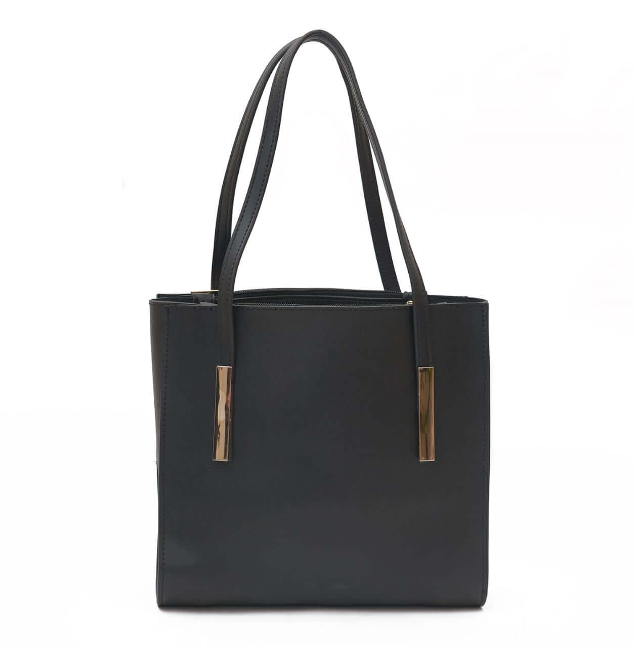 Canva Black women's tote bag in black by Bag X