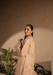 Banno By Manahils Stitched 3 Piece Formals-198 -PEACH