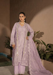 Banno By Manahils Stitched 3 Piece Formals-198 - LILAC