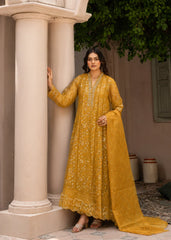 Rang Nirala By Manahils Stitched 3 Piece-K-151-MUSTARD