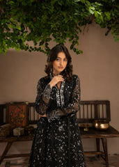 Rang Nirala By Manahils Stitched 3 Piece-K-151-BLACK