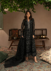 Rang Nirala By Manahils Stitched 3 Piece-K-151-BLACK