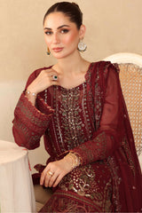 Sonehri by Ramsha Unstitched 3 Piece Chiffon Vol-02 Collection'2025-BB-204