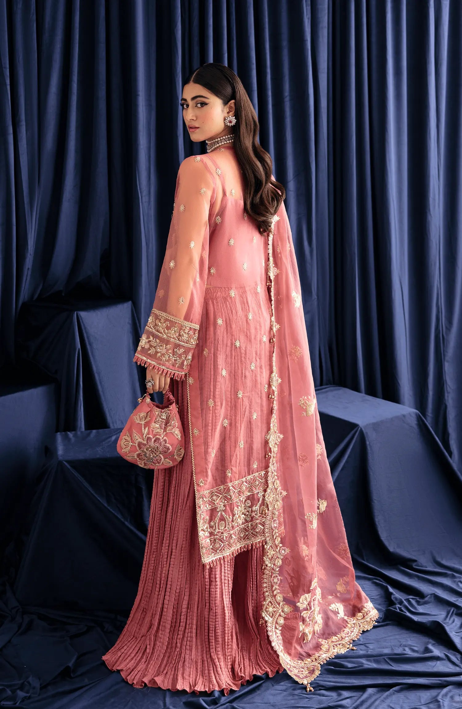 Zebaish By Fabiha Fatima Unstitched 3 Piece Formals Collection'2025-Mehak