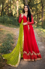 Kalidaar Frocks By Asma & Sidra Stitched Formals Suit-Nimrah Shah