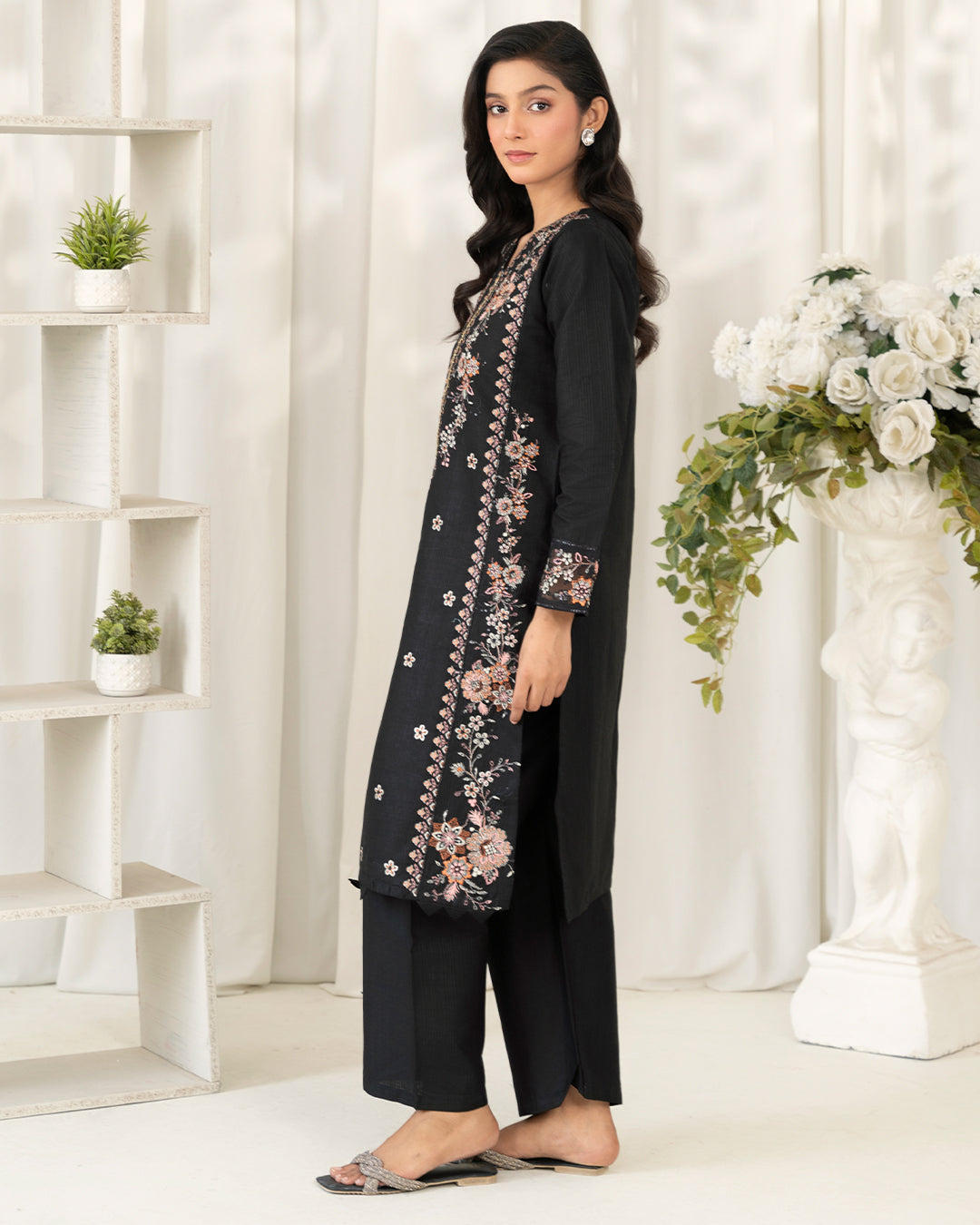Flutterby Stitched 2 Piece Summer Lawn Collection'2025-Talia-bk