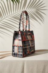Fineur Canvas Tote Check Mate