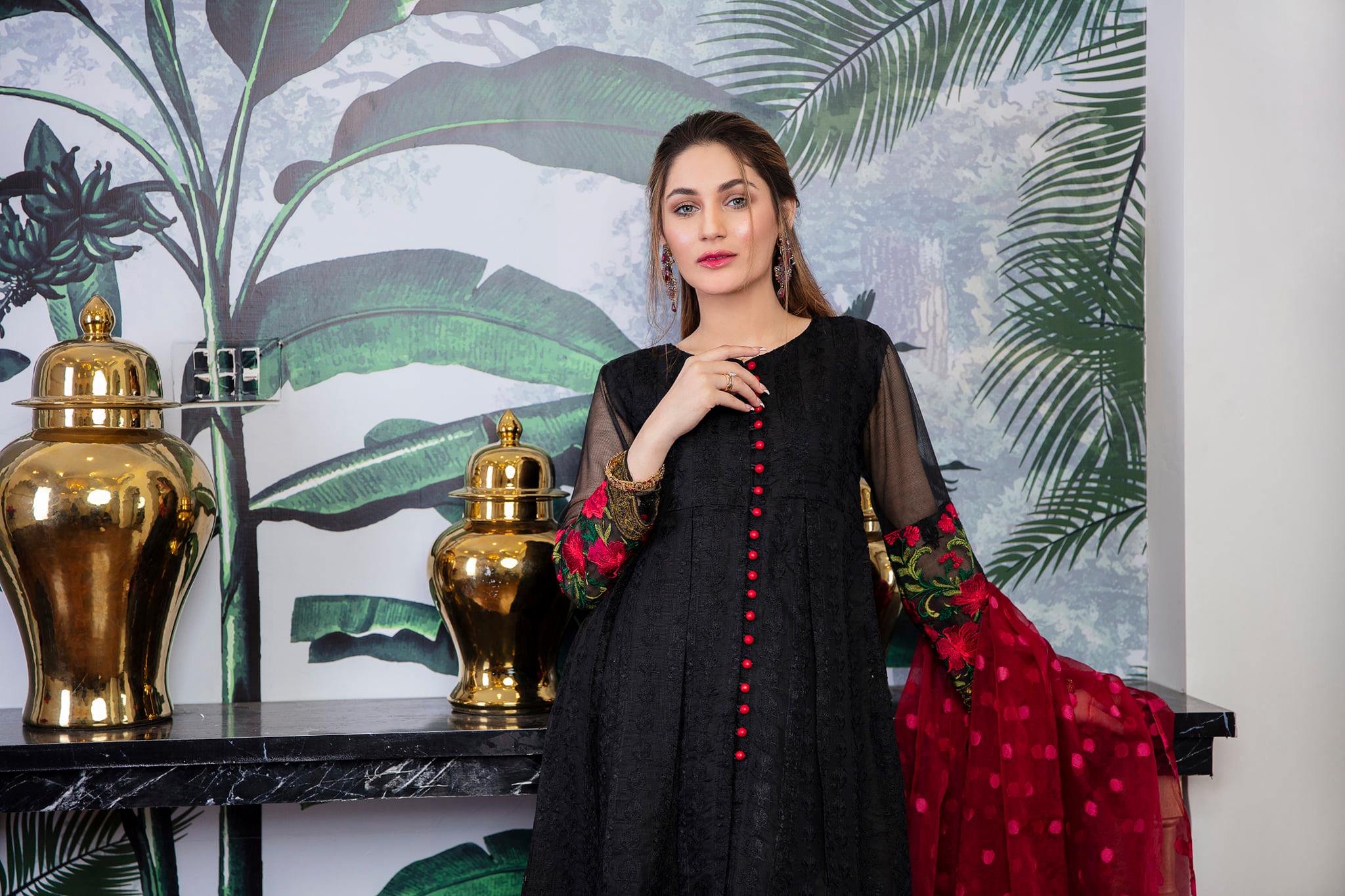 Panache Apparel Stitched Frock Collection-Koh-e-Noor