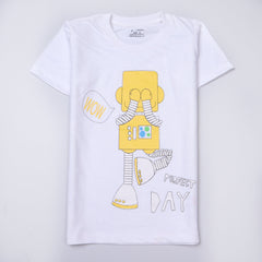 Kjunction Boys Half Sleeves-Printed T-Shirt (Perfect)