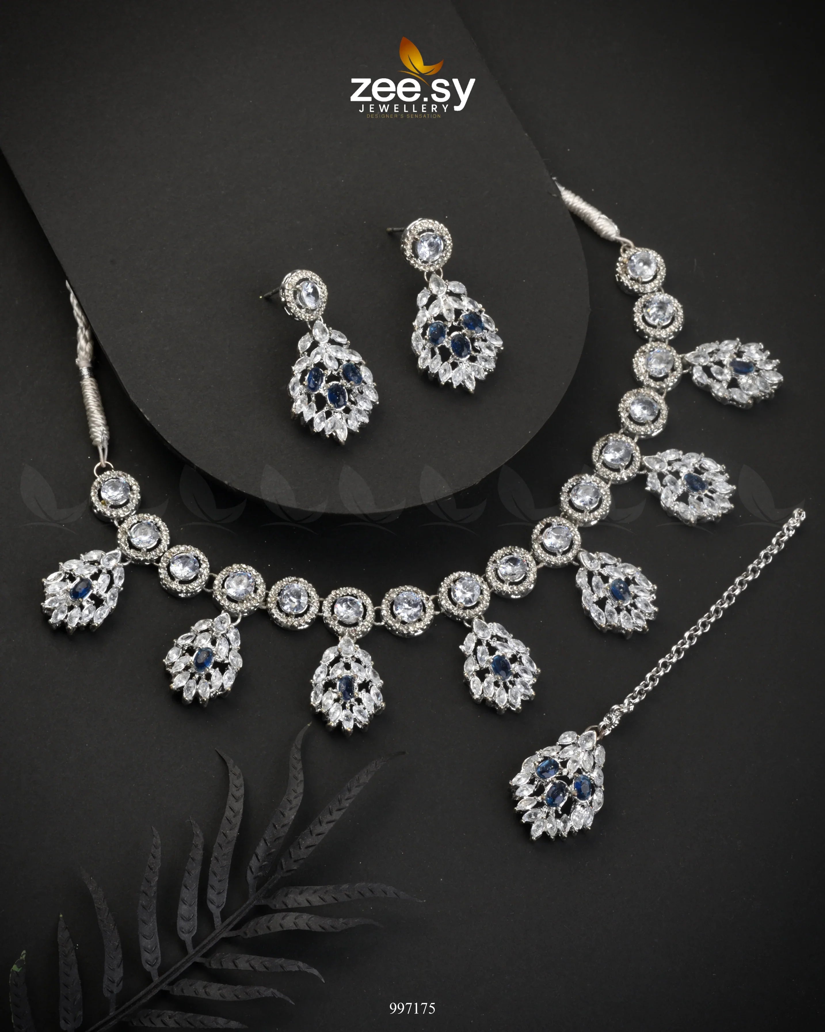 Thistle Necklace Set - Zeesy Jewellery