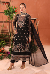 Heer By Humdum Stitched 3 Piece Formals Vol-02 Collection'2025-D05