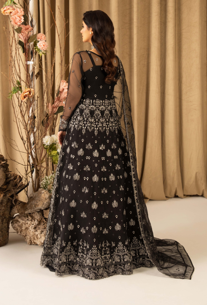 House Of Chiffon By Humdum Unstitched 3 Piece Luxury Formals Collection'2024-D11