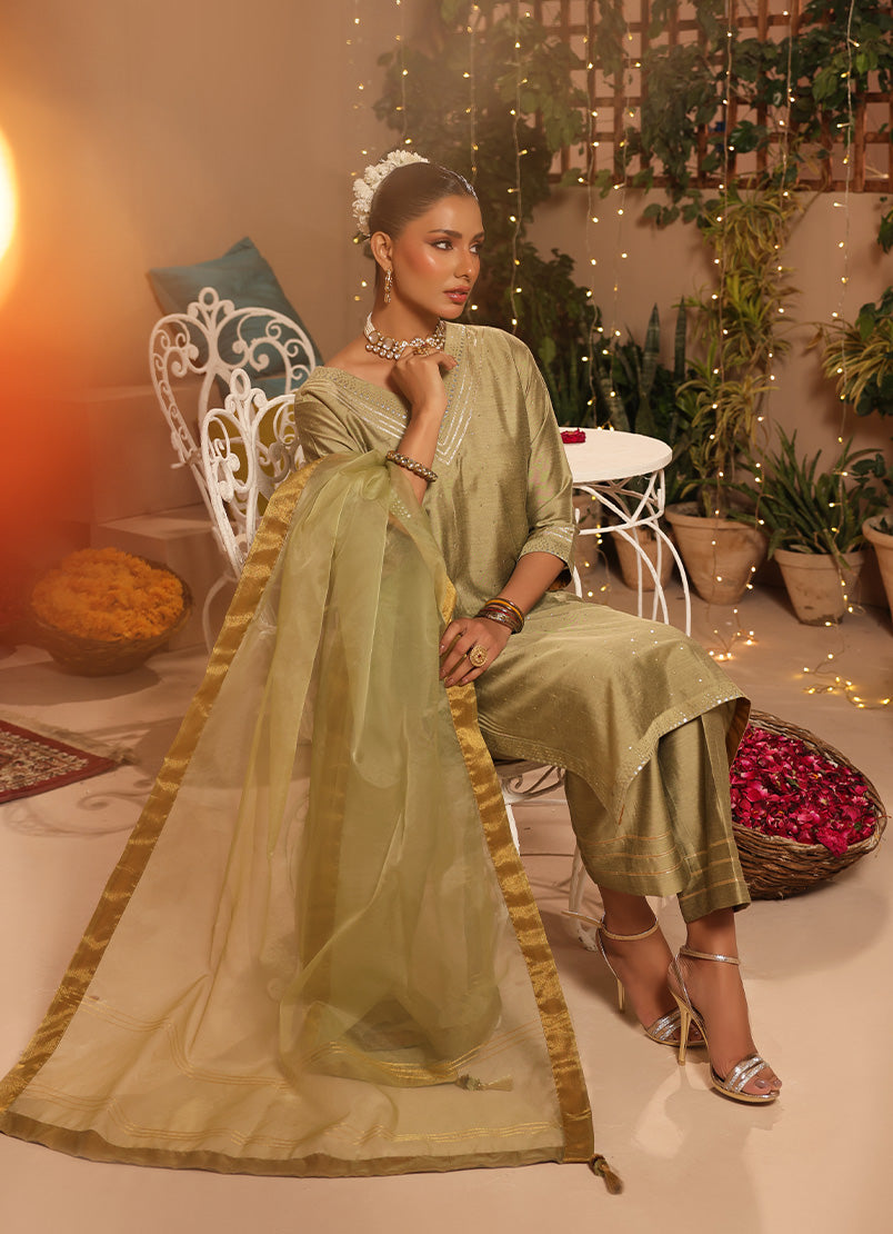 Zlooms 3 Pc Formal Stitched Suit - ZL25-C12-05