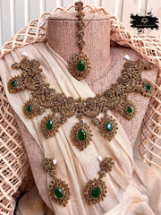 Made For Her-Crystal Statement Necklace Set - RAYN1079