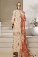 Signature By Sada Bahar Stitched 3 Piece Festive Emb Lawn Vol-02 Collection'2025-ED-233-SKIN