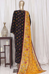 Bin Saeed Stitched 3 Piece Printed Cotton Vol-01 Collection'2025-WC-2369-Black