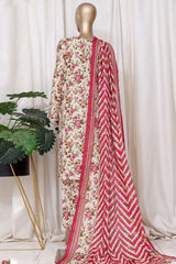 Bin Saeed Stitched 3 Piece Printed Cotton Vol-01 Collection'2025-WC-2377-Skin