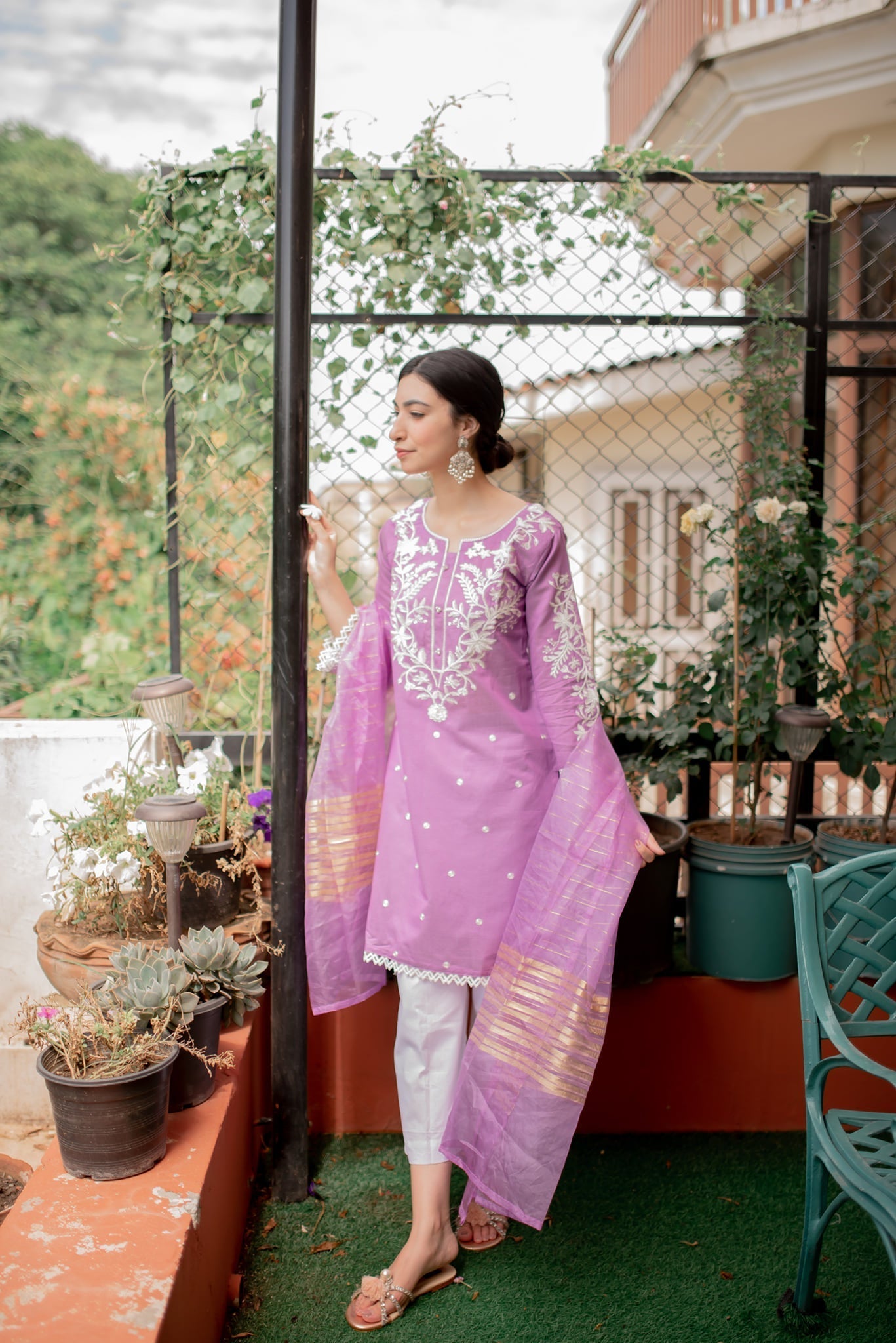 Panache Apparel Stitched Kurta Collection-Qurbat