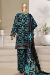 Signature By Sada Bahar Stitched 3 Piece Festive Emb Lawn Vol-02 Collection'2025-ED-239-BLACK