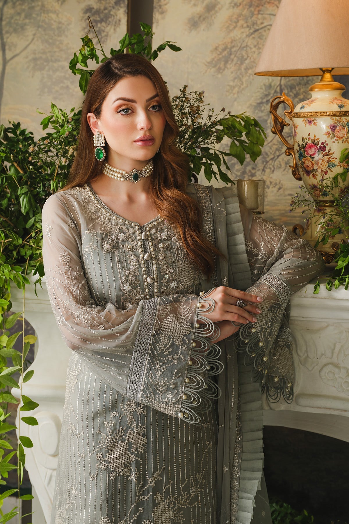 Ayla Paras By Pasha Unstitched 3 Piece Luxury Formals Collection'2024-PR101  : Stargaze