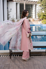 Dil Kash By Gulmina Unstitched 3 Piece Summer Lawn Suit-URWA