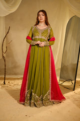 Gulab By Haniumaimaz Stitched 2 Piece Formals Suit-NASHMIYA