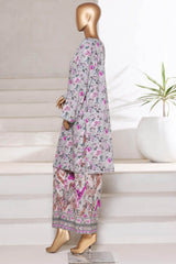 Bin Saeed Stitched 2 Piece Co Ords Cotton Collection'2025-WC-2404-Purple