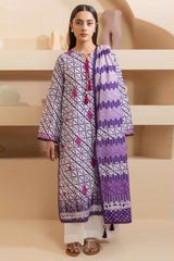 Zellbury Unstitched 2 Piece Lawn Vol-07 Collection'2025-WUS-20241