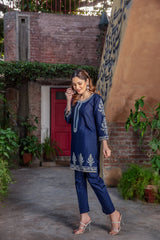 Panache Apparel Stitched Kurta Collection-Roshan