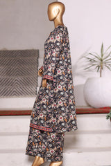 Bin Saeed Stitched 2 Piece Co Ords Cotton Vol-03 Collection'2025-WC-2466-Black